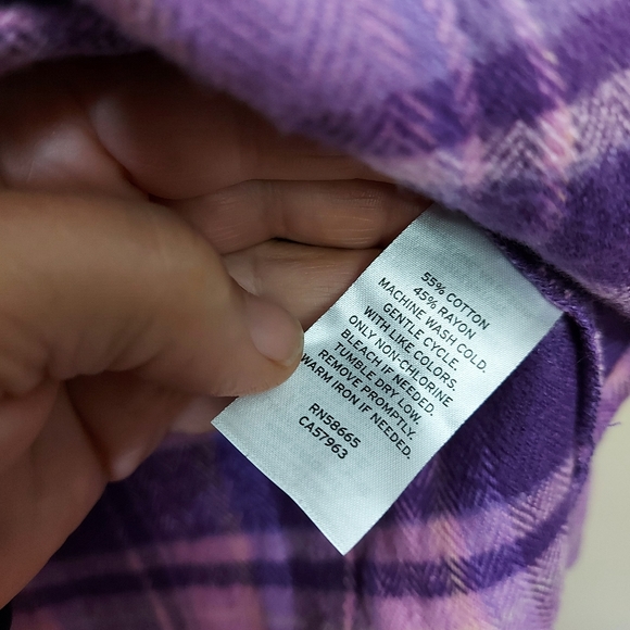 bp Boyfriend Plaid Button-Up Shirt - Picture 4 of 6